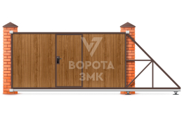 Ворота откатные Nice 2200×2500 ЗМК-6993
